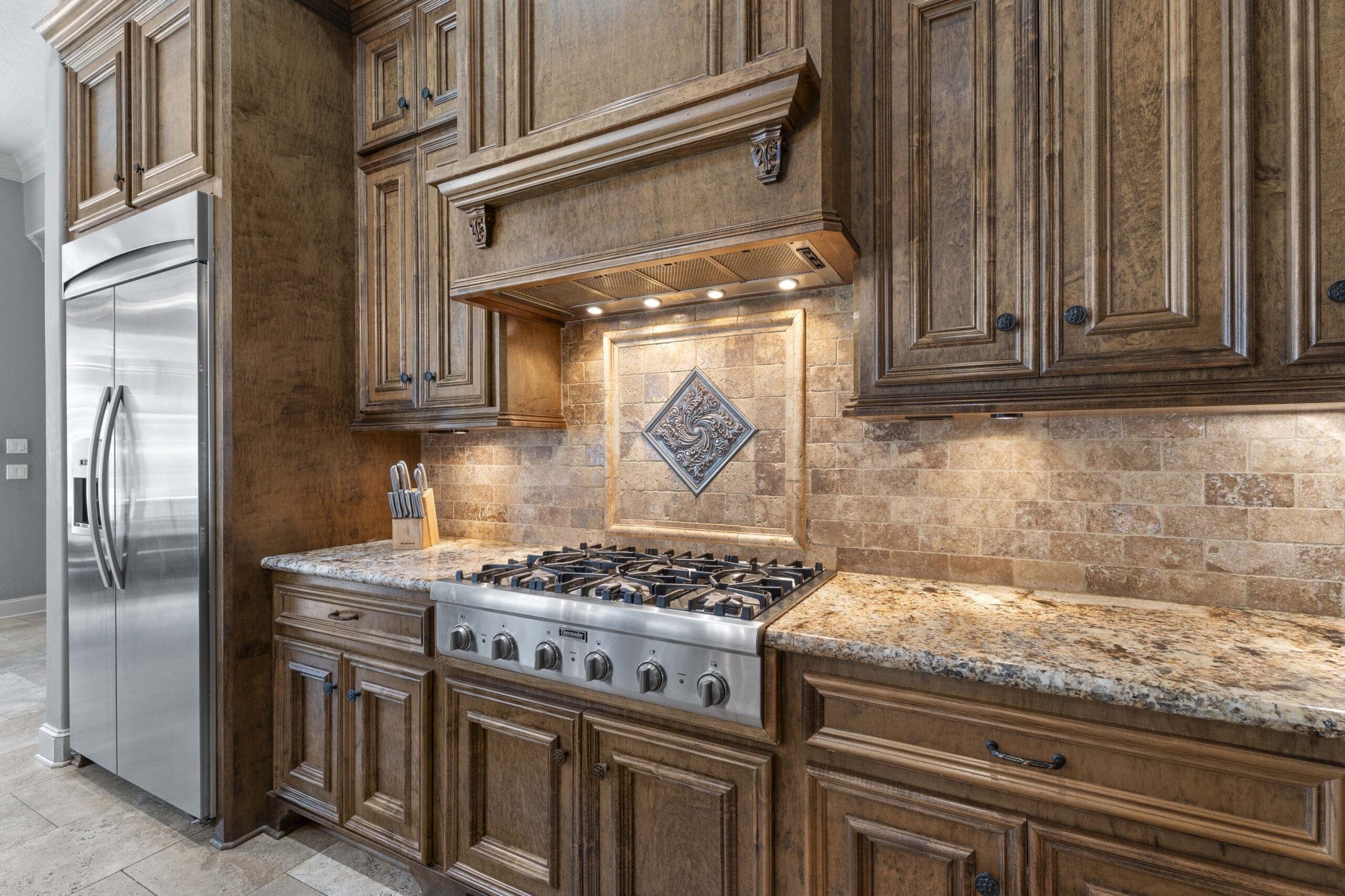 Professionally photographed Houston-area home interior