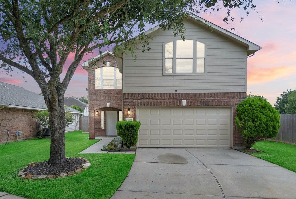 Front exterior real estate photo of 20527 Rustic Rail Ct in Cypress, Texas by Picture This Property.